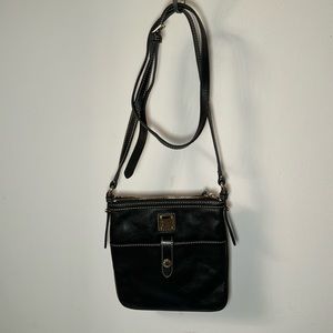 New Dooney and Bourke Leather Carrier crossbody bag